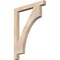 Ekena Millwork Westlake Block Smooth Bracket, Douglas Fir, 3 1/2"W x 34"D x 46"H BKT04X34X46WTL05SDF - alternate 1